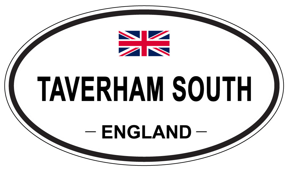 TAVERHAM SOUTH, England - Oval Magnet