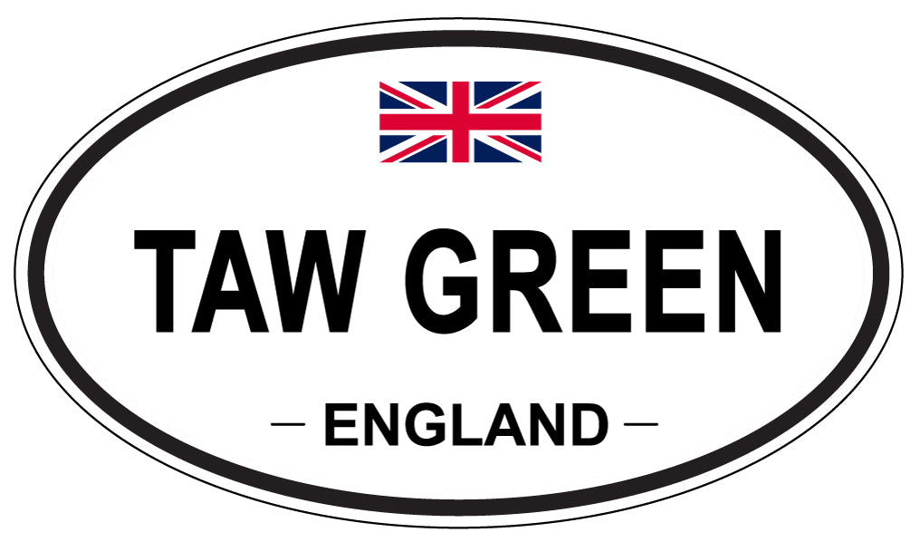 TAW GREEN, England - Oval Magnet