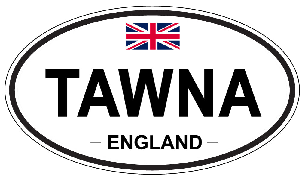 TAWNA, England - Oval Magnet
