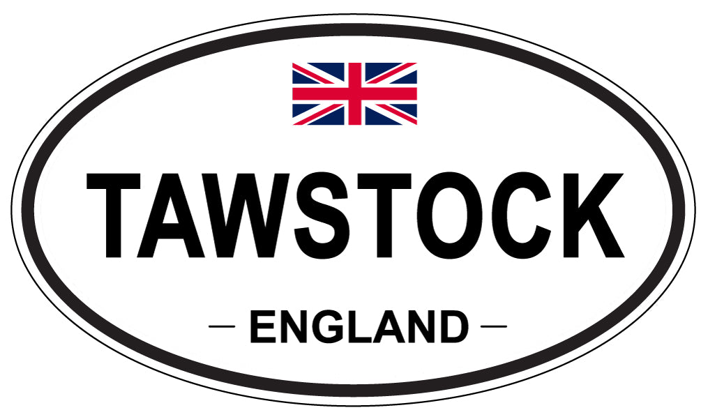 TAWSTOCK, England - Oval Magnet