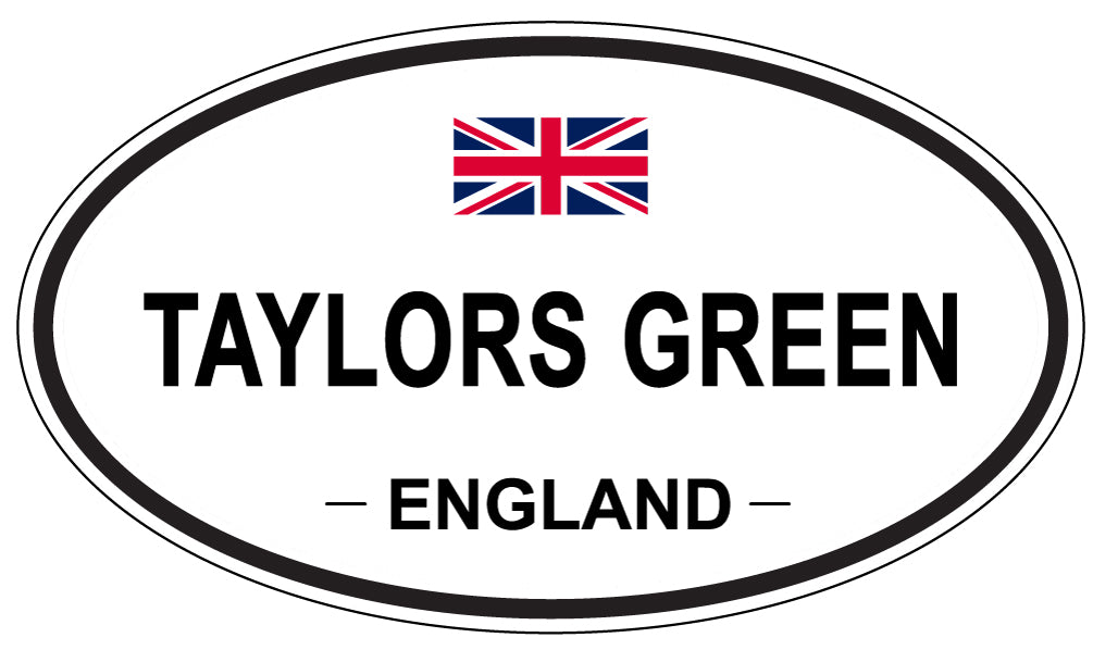 TAYLORS GREEN, England - Oval Magnet