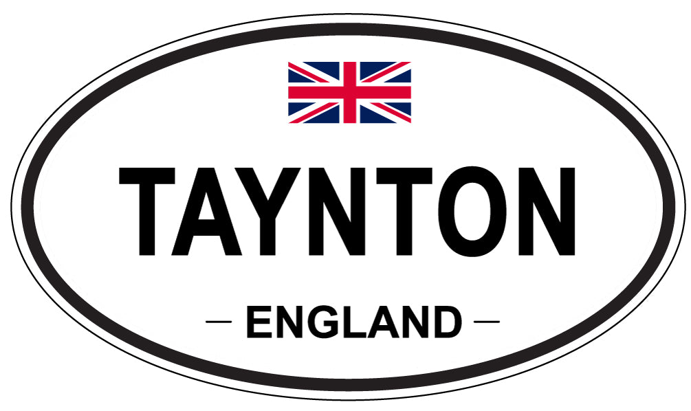 TAYNTON, England - Oval Magnet