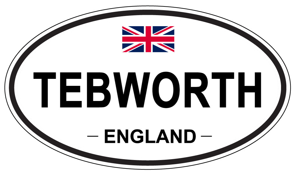 TEBWORTH, England - Oval Magnet