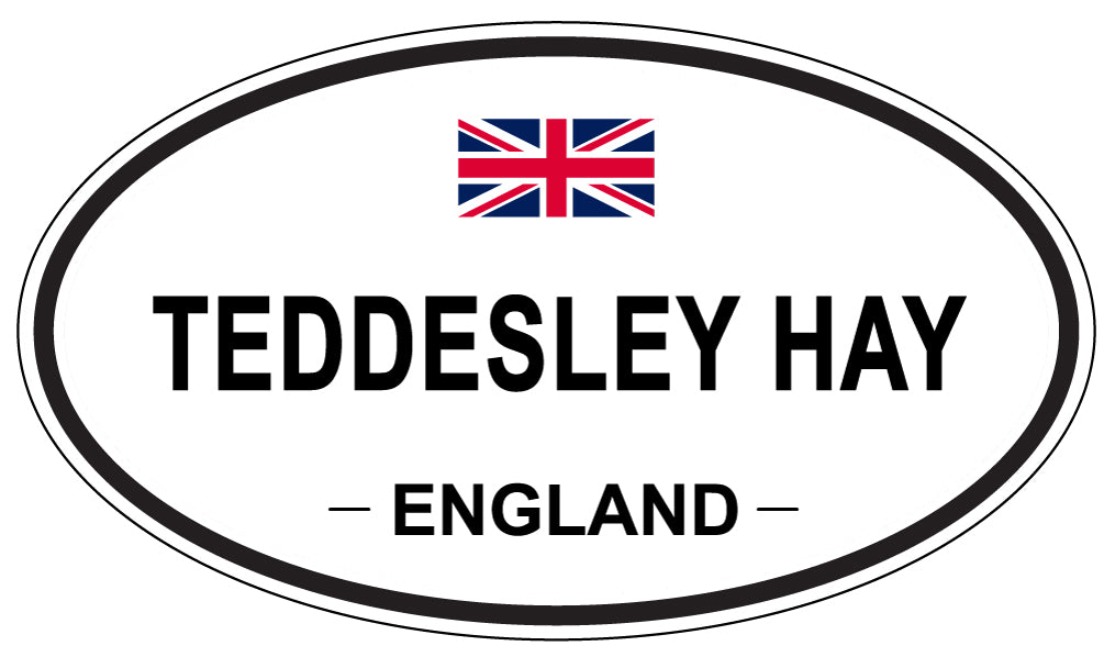 TEDDESLEY HAY, England - Oval Magnet