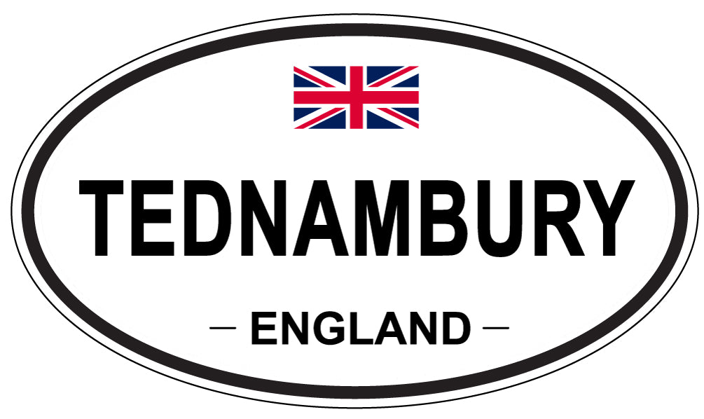 TEDNAMBURY, England - Oval Magnet