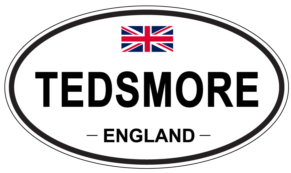 TEDSMORE, England - Oval Magnet