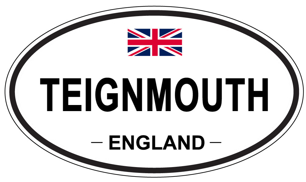 TEIGNMOUTH, England - Oval Magnet