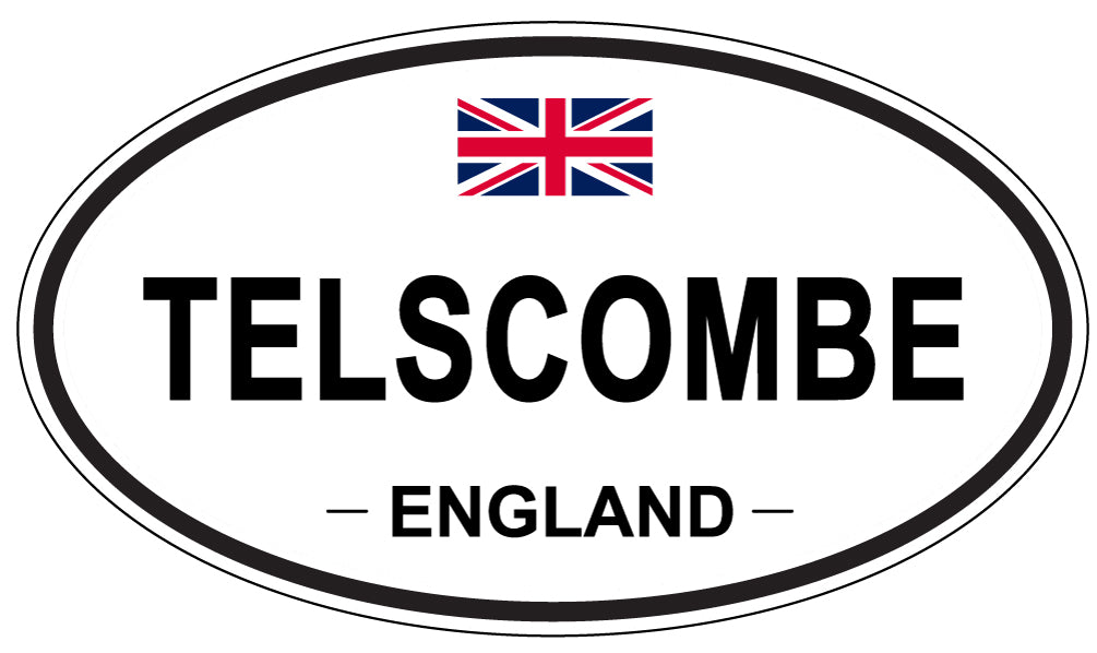 TELSCOMBE, England - Oval Magnet
