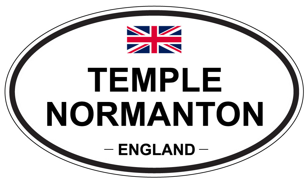 TEMPLE NORMANTON, England - Oval Magnet