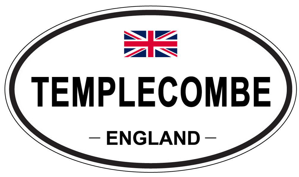 TEMPLECOMBE, England - Oval Magnet