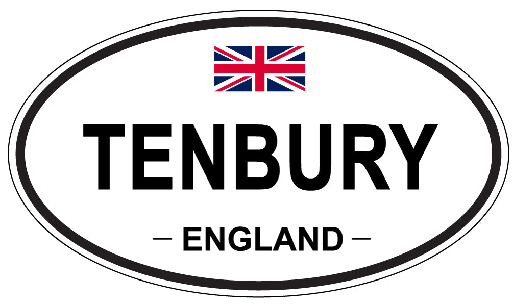 TENBURY, England - Oval Magnet