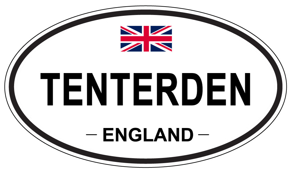 TENTERDEN, England - Oval Magnet