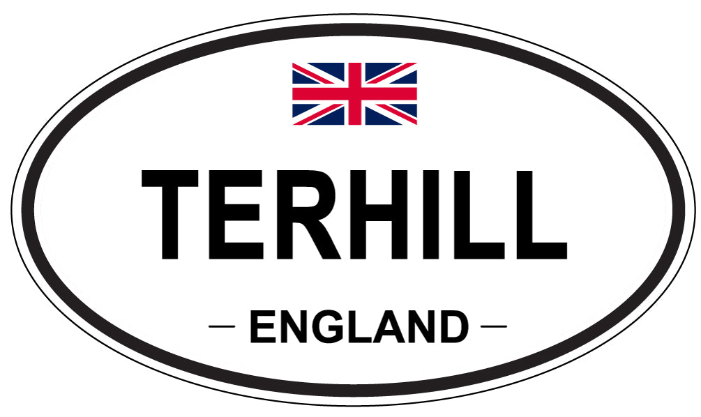 TERHILL, England - Oval Magnet