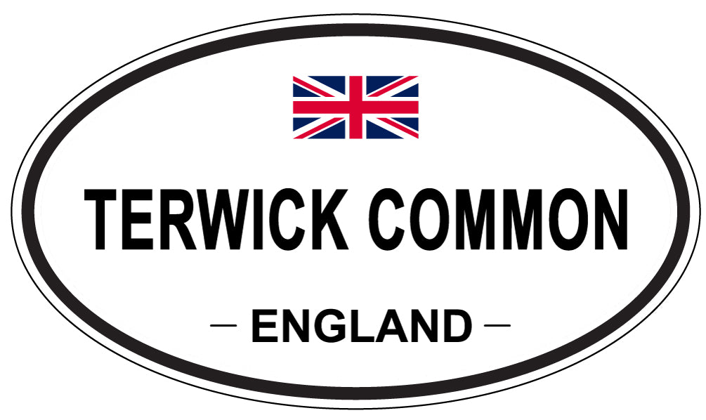 TERWICK COMMON, England - Oval Magnet