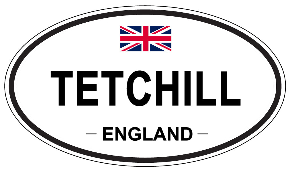 TETCHILL, England - Oval Magnet