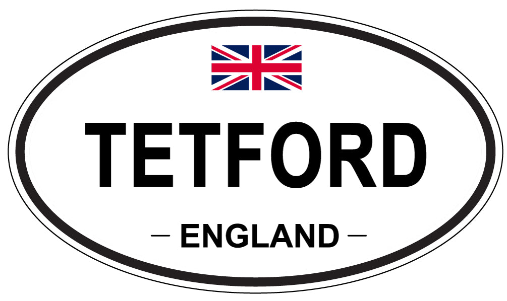 TETFORD, England - Oval Magnet