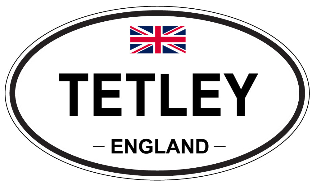 TETLEY, England - Oval Magnet