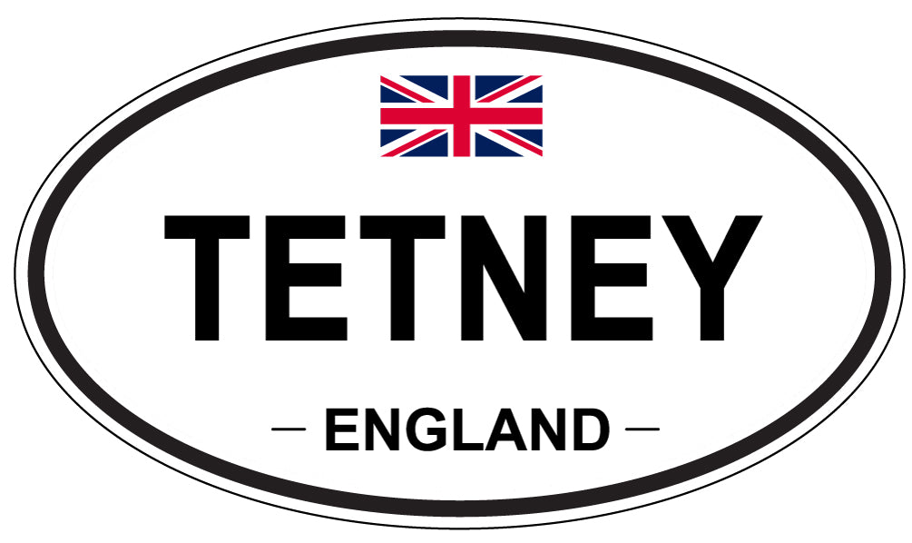 TETNEY, England - Oval Magnet