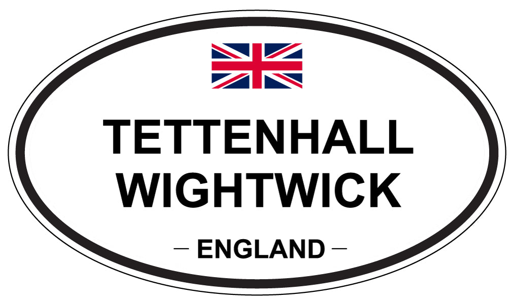 TETTENHALL WIGHTWICK, England - Oval Magnet