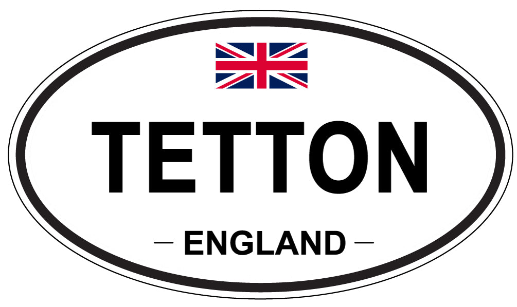 TETTON, England - Oval Magnet