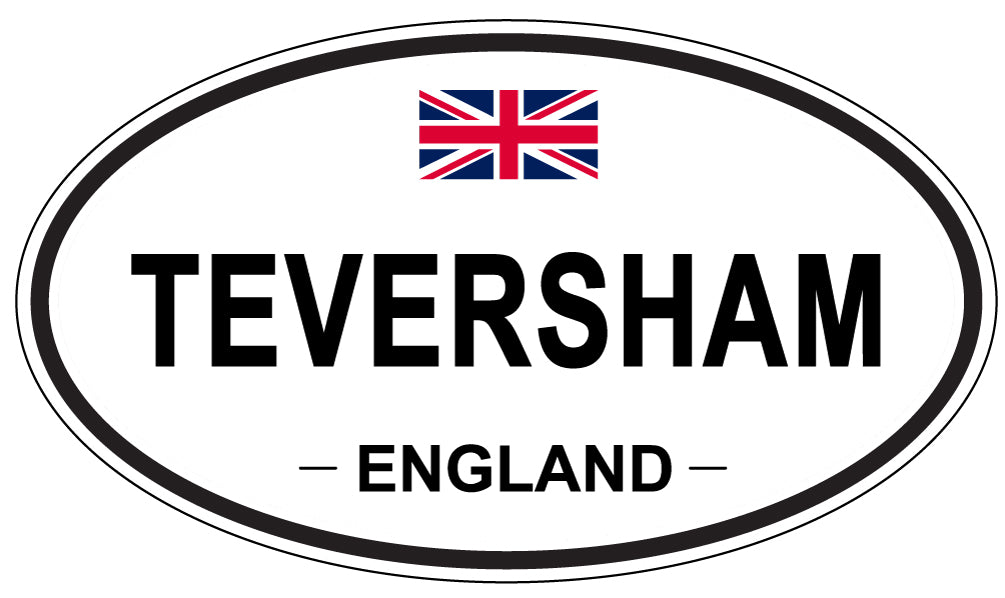 TEVERSHAM, England - Oval Magnet