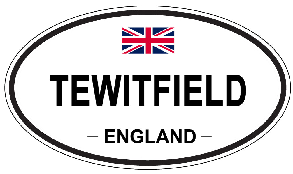 TEWITFIELD, England - Oval Magnet