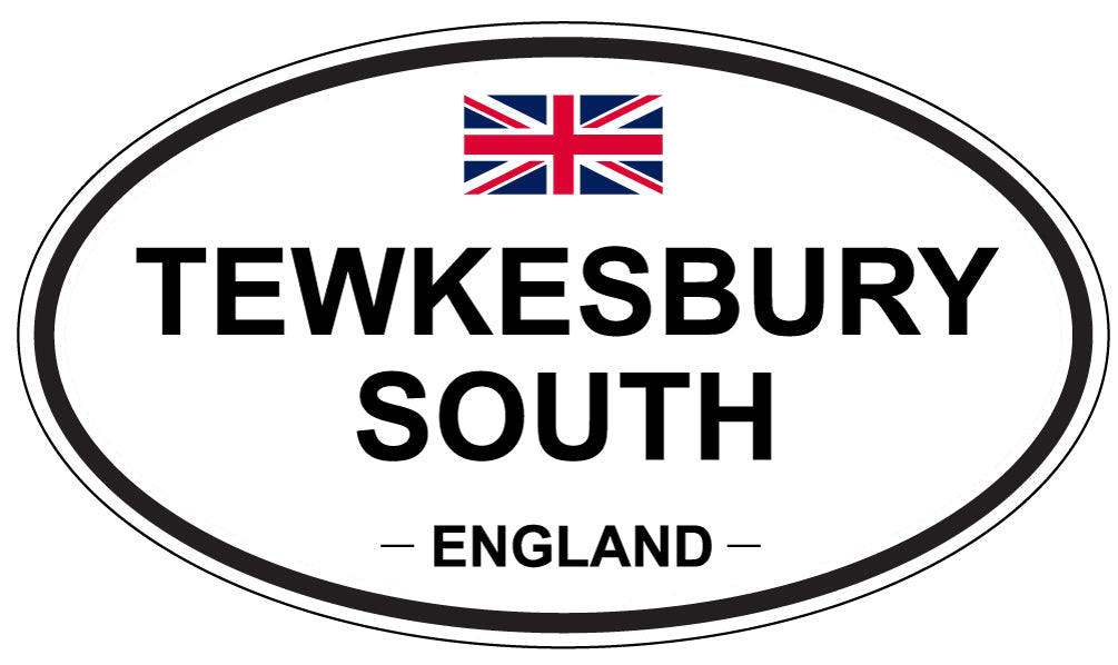 TEWKESBURY SOUTH, England - Oval Magnet