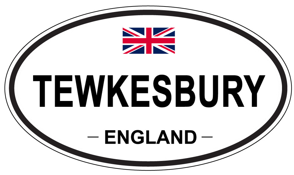 TEWKESBURY, England - Oval Magnet