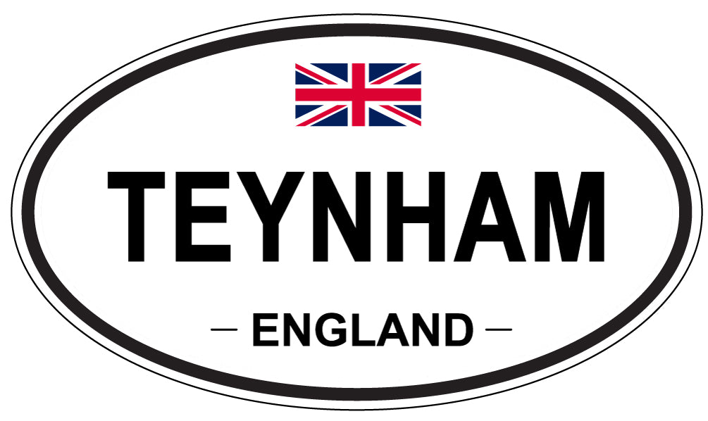 TEYNHAM, England - Oval Magnet