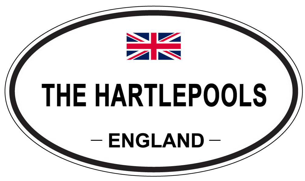 THE HARTLEPOOLS, England - Oval Magnet
