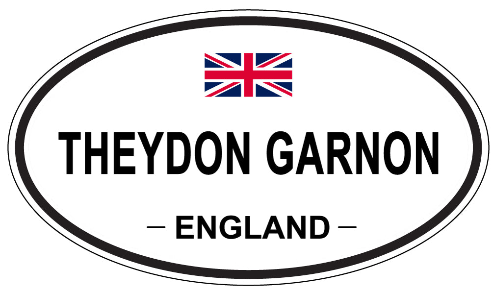 THEYDON GARNON, England - Oval Magnet