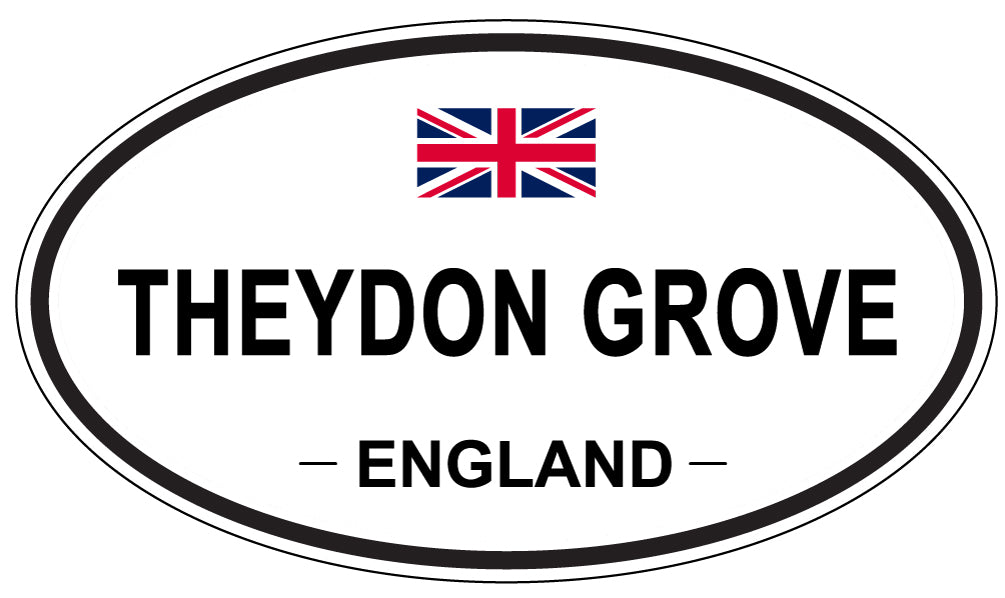 THEYDON GROVE, England - Oval Magnet