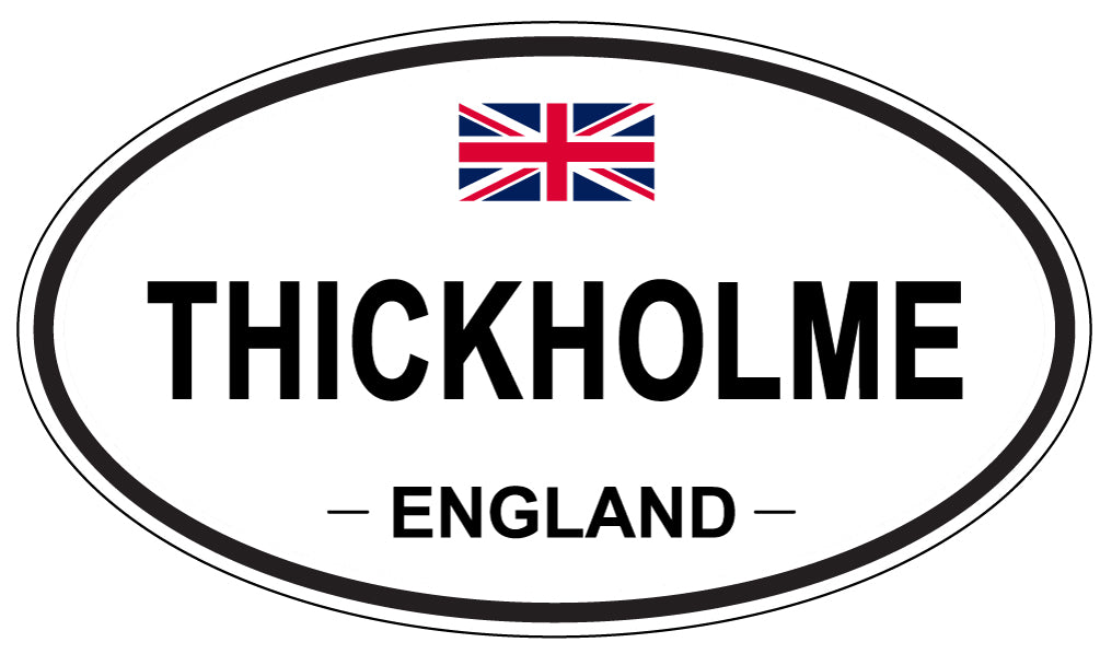 THICKHOLME, England - Oval Magnet
