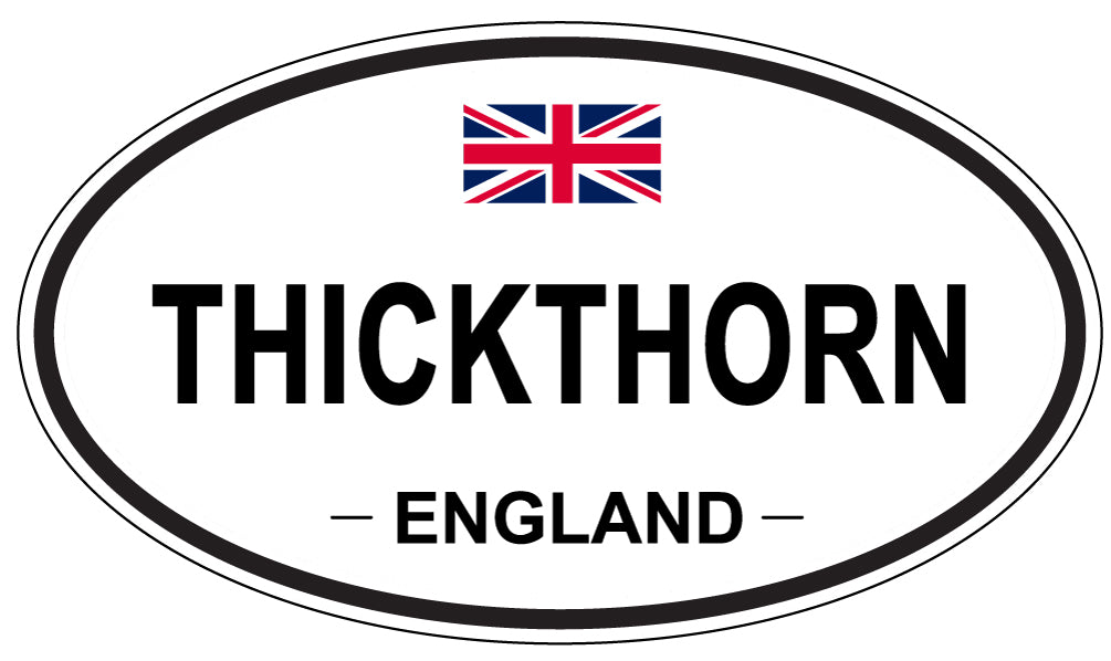 THICKTHORN, England - Oval Magnet