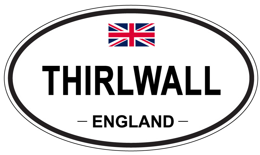 THIRLWALL, England - Oval Magnet