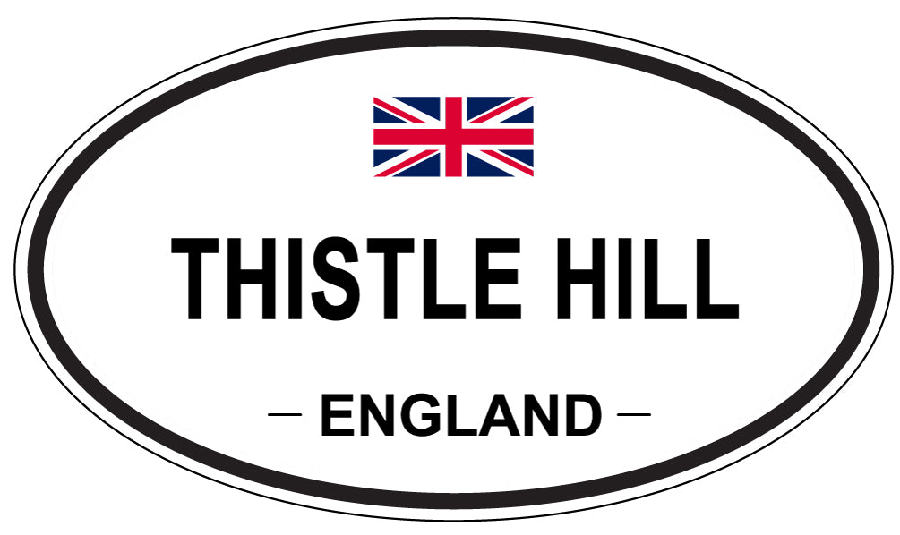THISTLE HILL, England - Oval Magnet
