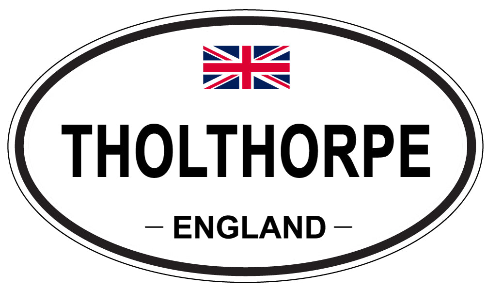 THOLTHORPE, England - Oval Magnet