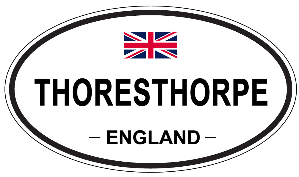 THORESTHORPE, England - Oval Magnet