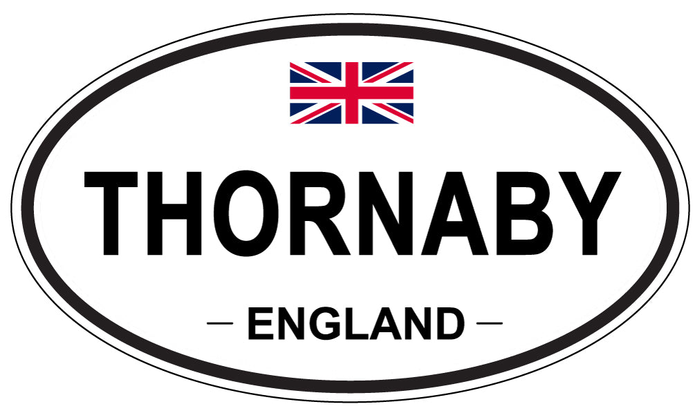 THORNABY, England - Oval Magnet