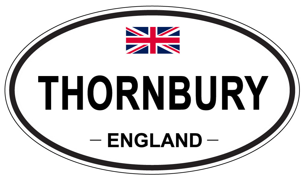 THORNBURY, England - Oval Magnet