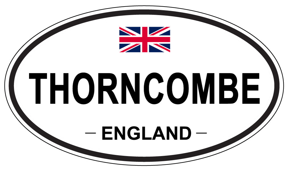 THORNCOMBE, England - Oval Magnet