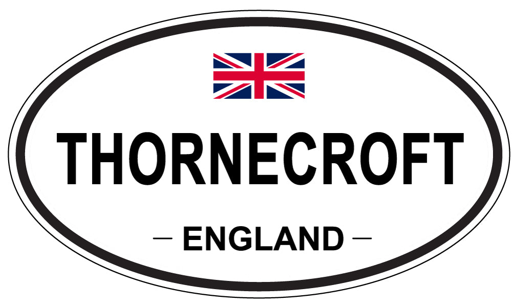 THORNECROFT, England - Oval Magnet
