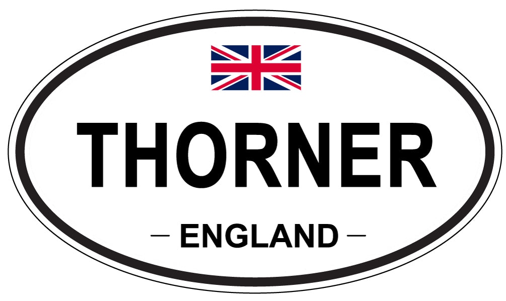 THORNER, England - Oval Magnet