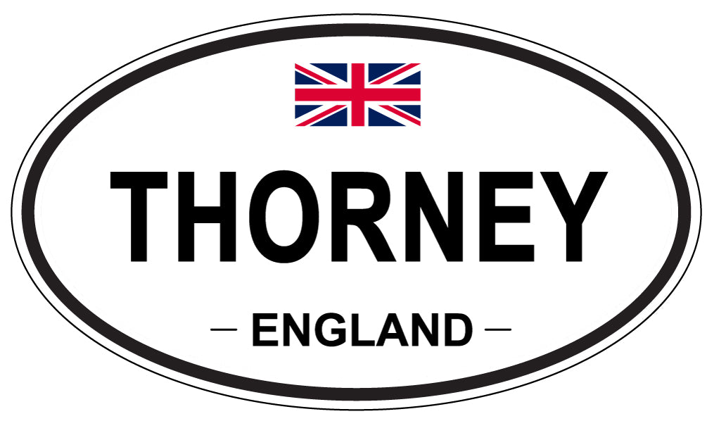 THORNEY, England - Oval Magnet