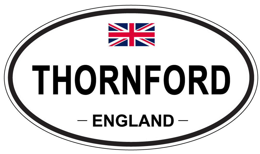THORNFORD, England - Oval Magnet