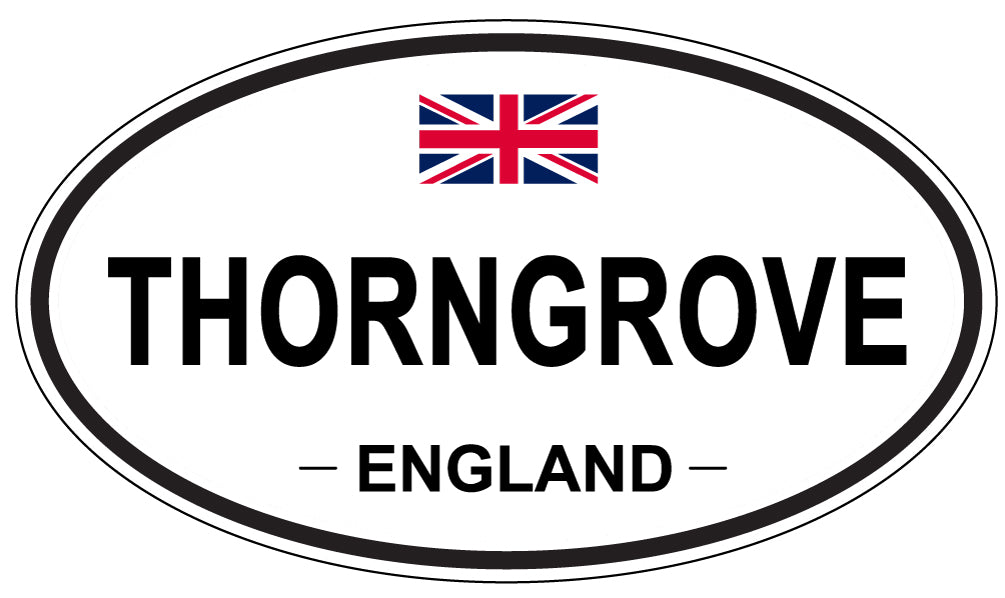 THORNGROVE, England - Oval Magnet