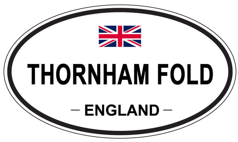 THORNHAM FOLD, England - Oval Magnet