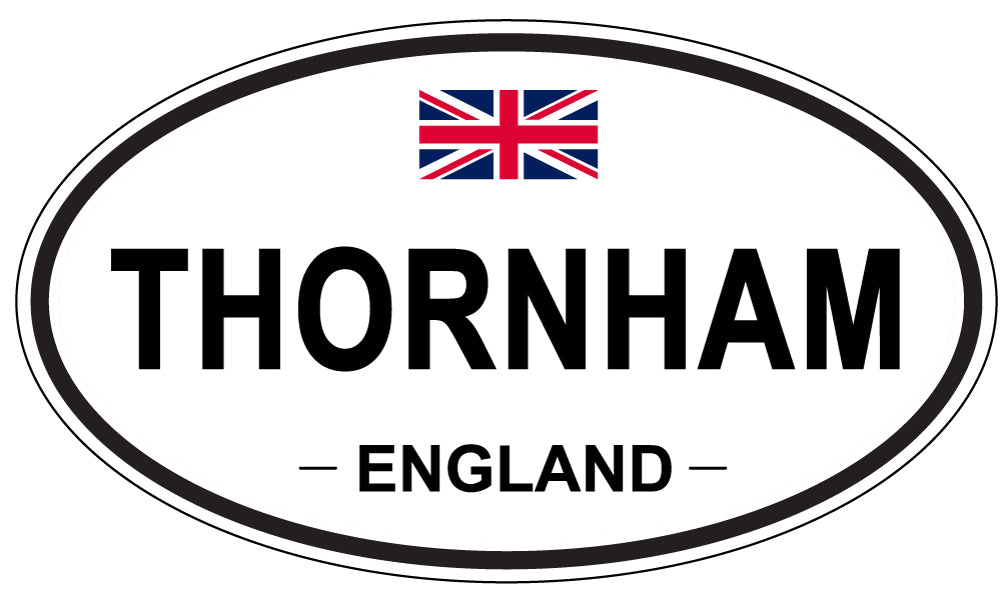 THORNHAM, England - Oval Magnet