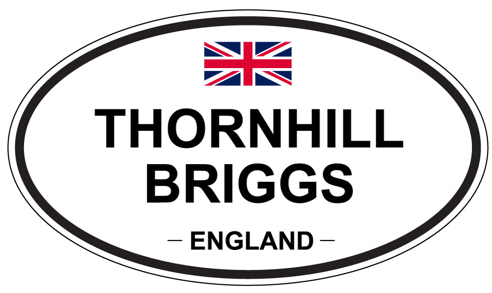 THORNHILL BRIGGS, England - Oval Magnet
