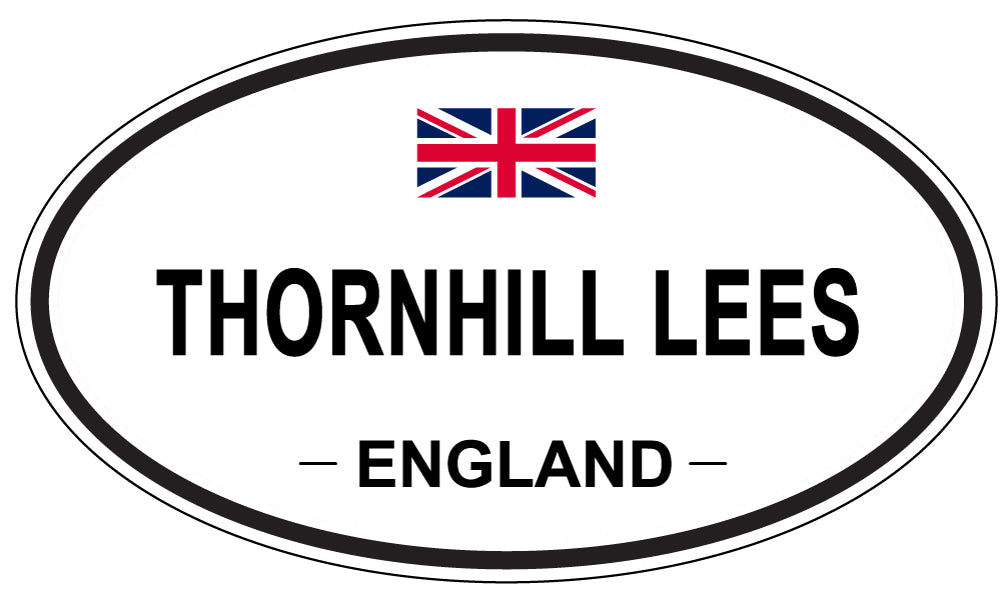 THORNHILL LEES, England - Oval Magnet